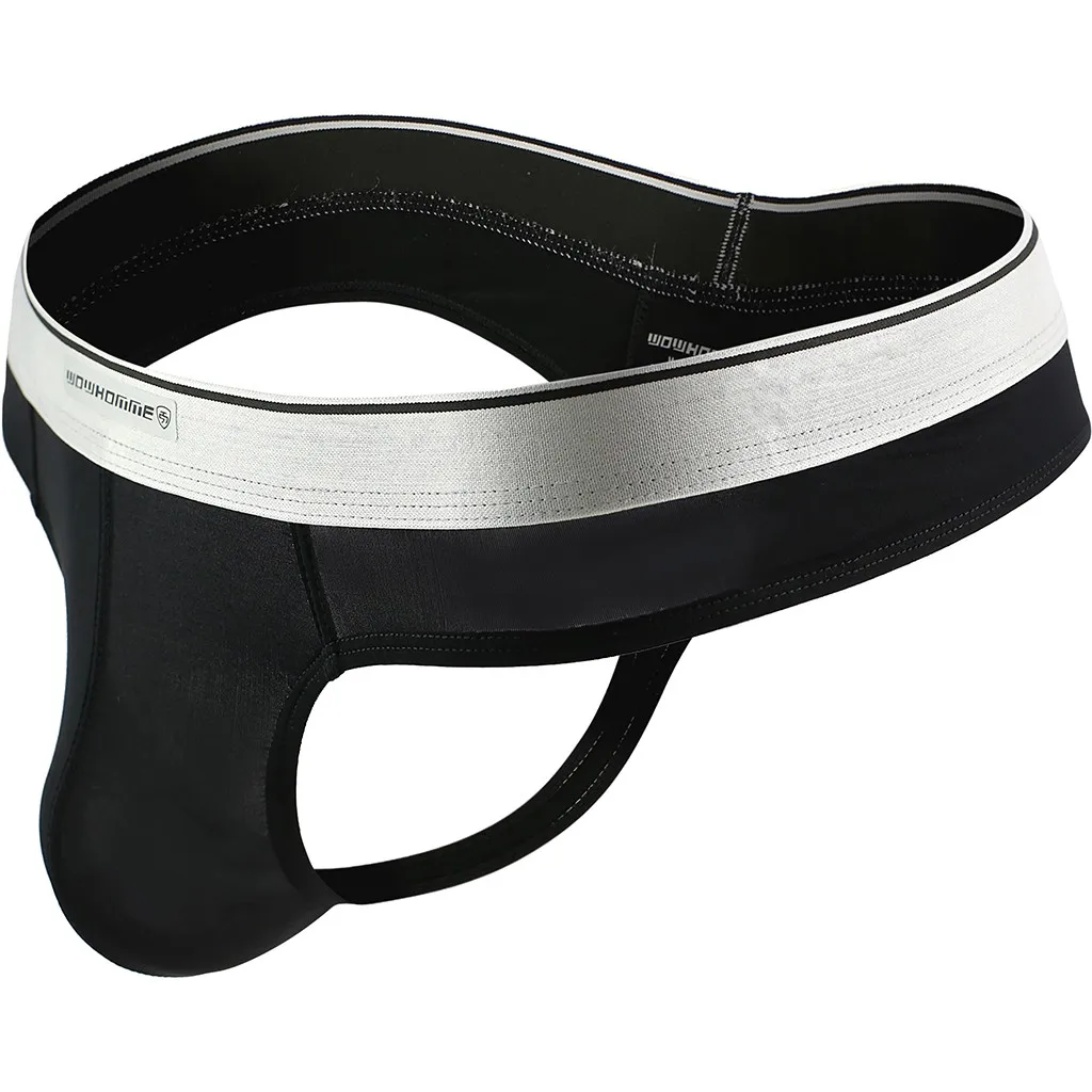 Мужские трусы брифы из сетчатой ткани черные дышащие слипы модала сексуальное