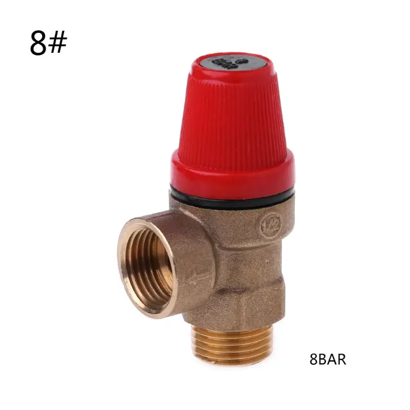 

Brass Safety Valve Drain Relief Swithch For Solar Water Heater Inner&Outer Wire 3 Bar, 5 Bar, 6 Bar, 8 Bar