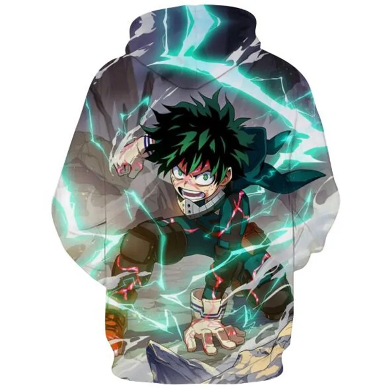 Аниме Мой герой Academy Todoroki Shoto костюм для косплея, толстовка с капюшоном Косплей Мужской и Женский Повседневный спортивный свитер бренд