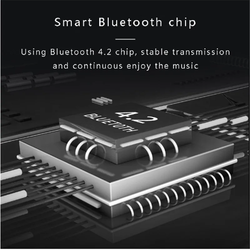 Магнитные беспроводные Bluetooth наушники гарнитура V4.2 спортивные