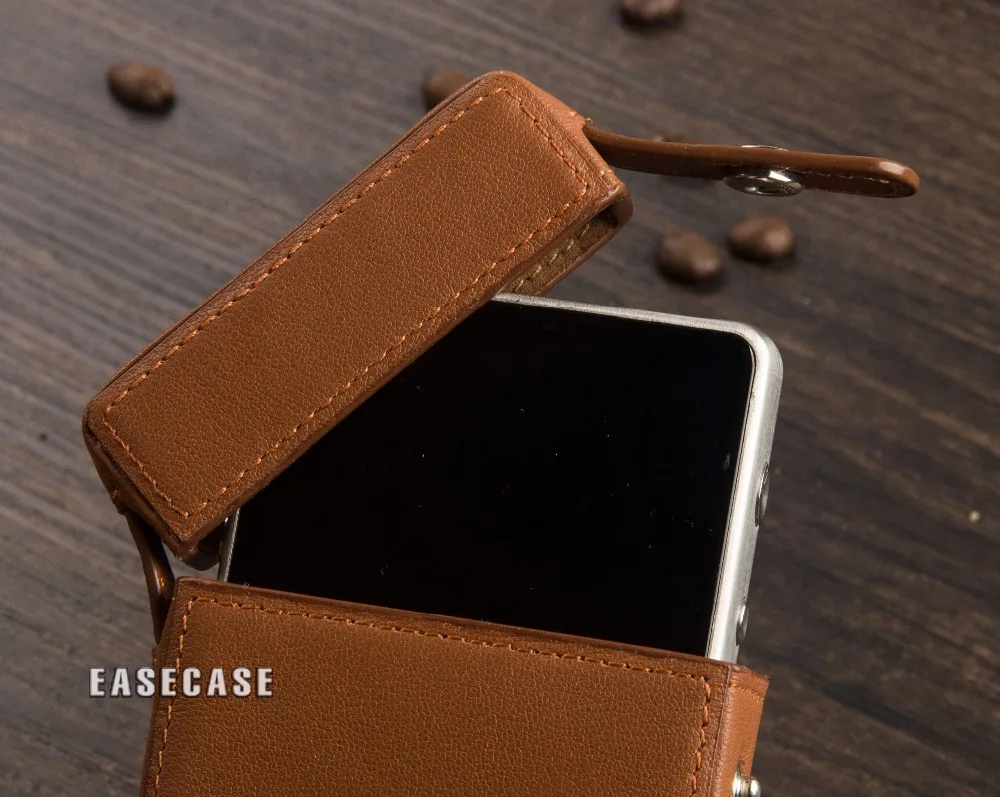 Чехол A4 из натуральной кожи на заказ для HIBY R6 / Pro New Hiby 2020|Сумки телефона| |