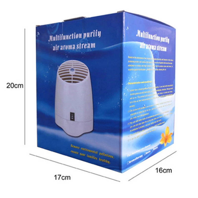 Очиститель воздуха для дома и офиса ионизатор + Озон портативный концентратор