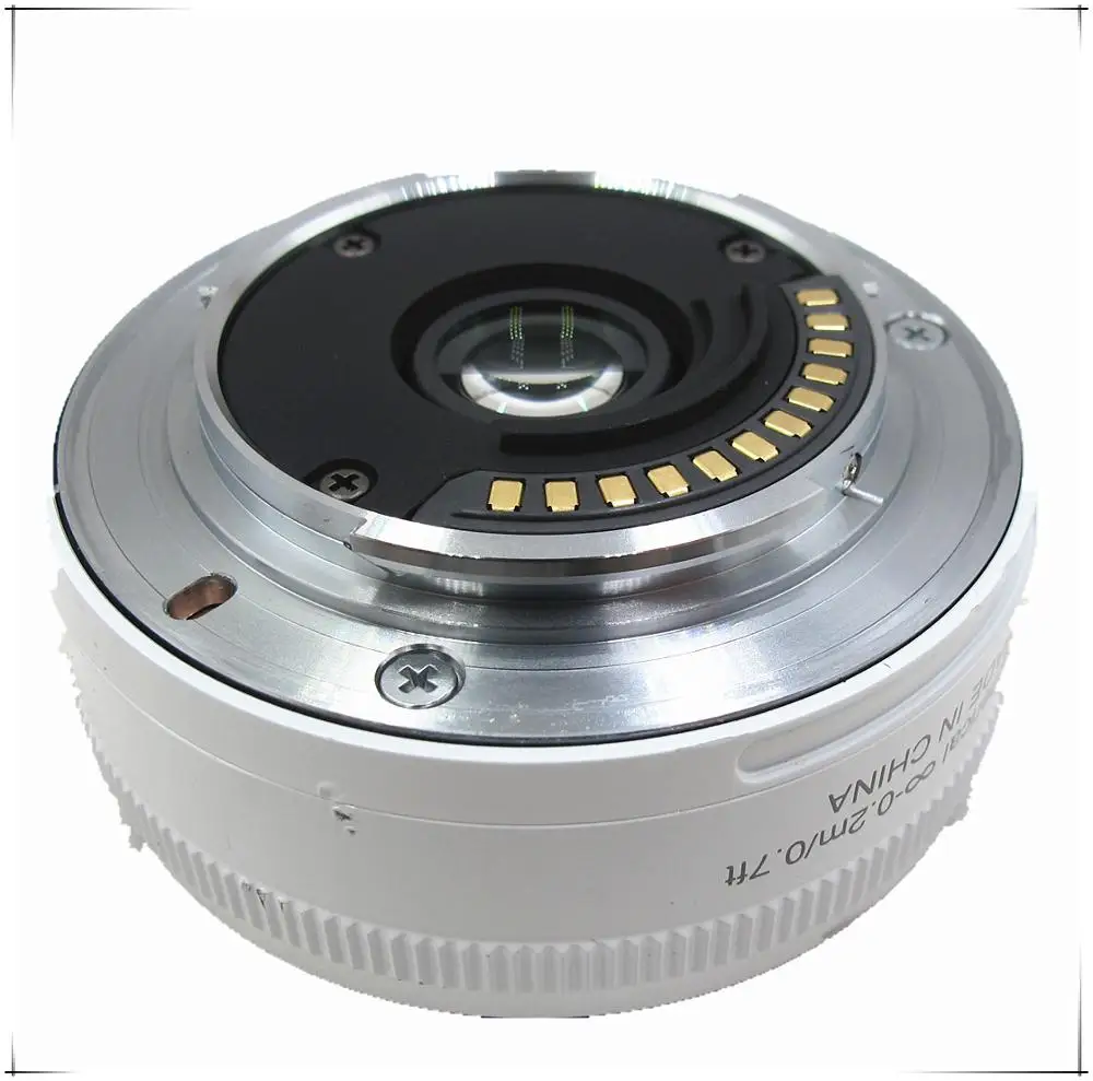 white Объектив для Nikon 1 NIKKOR 10 мм F/2,8 белый объектив для J1 J2 J3 J4 J5 V1 V2 V3 - Комплект: white