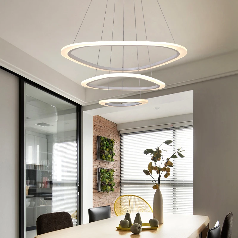 EuSolis 110В 220В светодиодный подвесной светильник для дома Lampara Lamparas Colgantes Lustre Avize Hanglamp