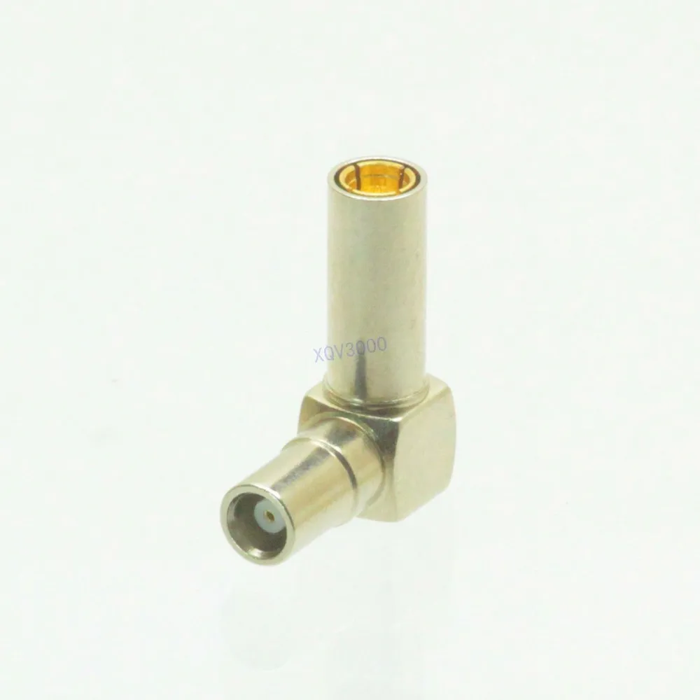 Преобразователь адаптера MS147 штекер к гнезду MCX прямоугольный RF коаксиальный для