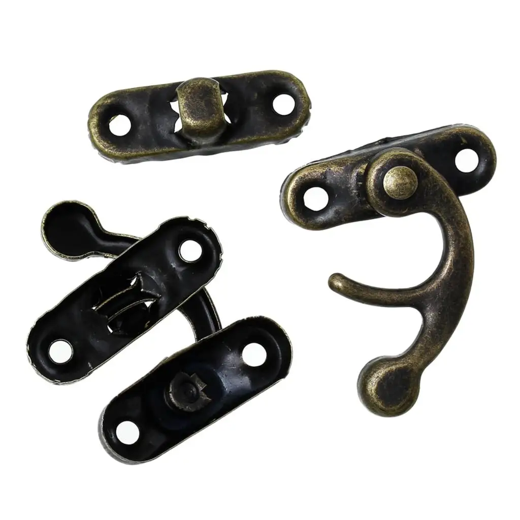 Ювелирные изделия в наборе крючки Защёлки застежка для коробка кошелек с замком