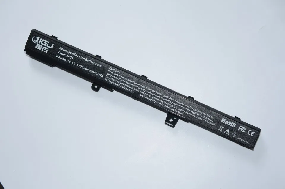 JIGU 14,8 в ноутбука Батарея A41N1308 A31N1319 0B110-00250100 для Asus X451 X551 X451C X451CA X551C X551CA серии