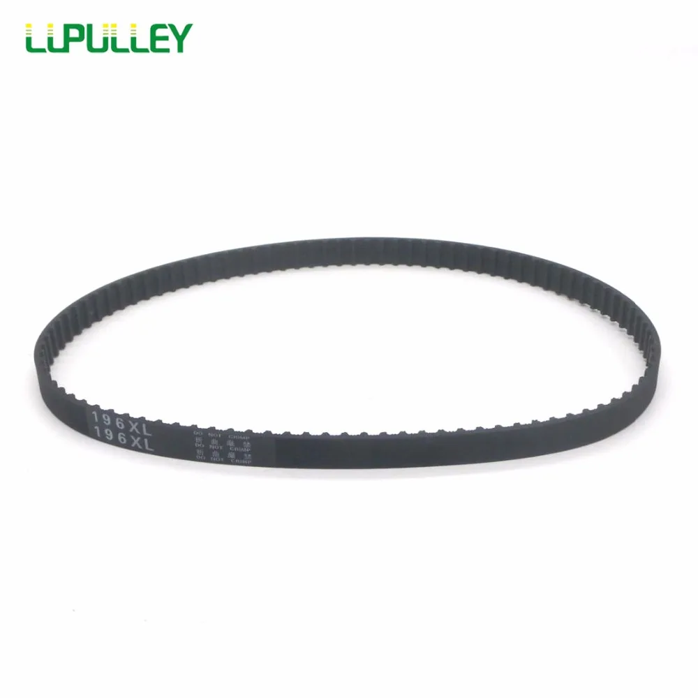 LUPULLEY 2 шт. XL Ремень ГРМ 180/182/184/186/188/190/192/194/196/198XL ширина зубчатого ремня 10 мм черный