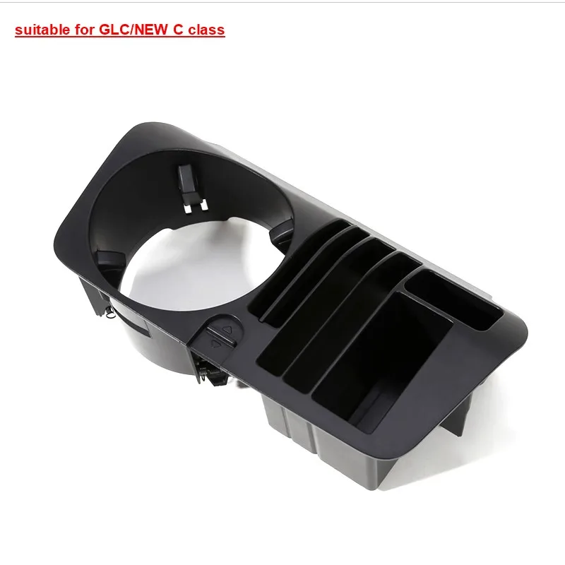 

1 piece ABS central cup holder storage box for Mercedes Benz GLC W253 cup-holder C class W205 GLC200 GLC260