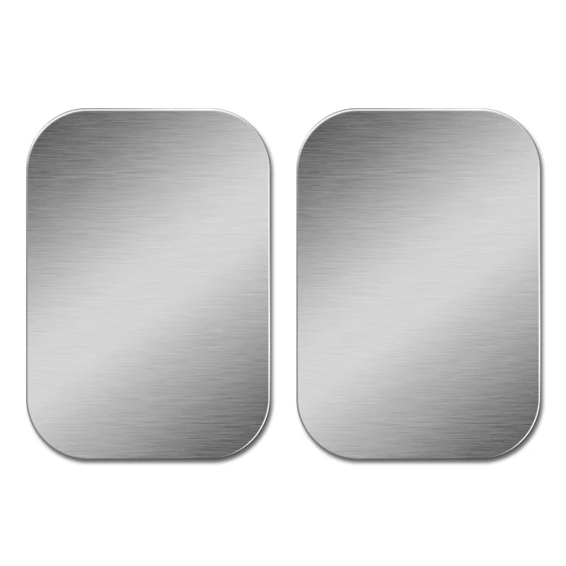 metal plate YBD магнитный автомобильный держатель для телефона для iPhone X, samsung, Xiaomi, магнитный держатель для телефона, автомобильный держатель для мобильного телефона - Цвет: metal plate