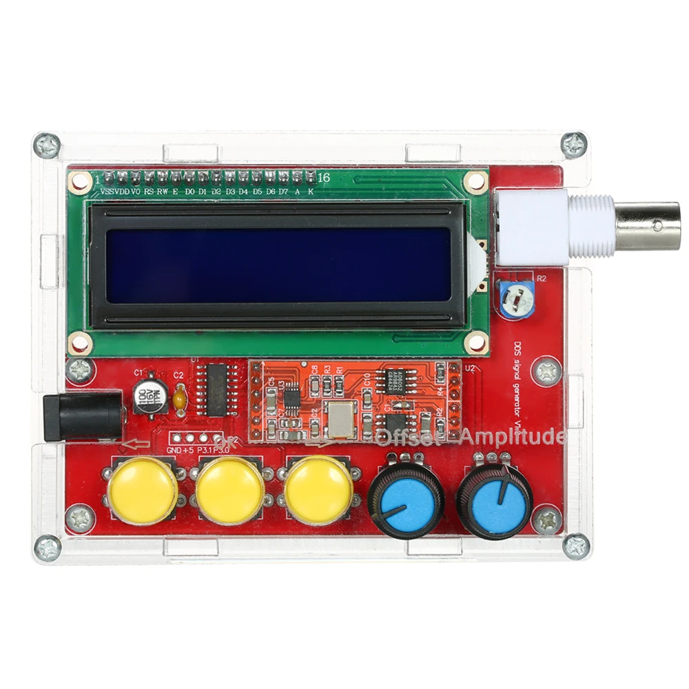 AD9833 генератор сигналов DIY Kit синусоидальный/треугольный/квадратный выход 1 ~ 10000 Гц