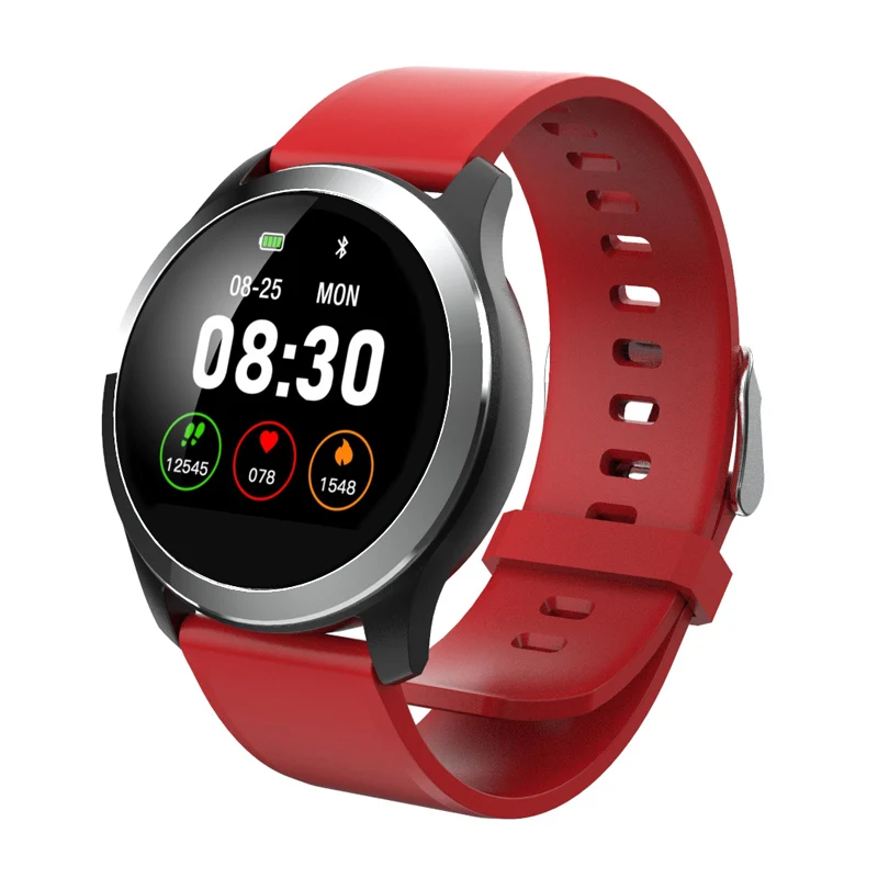 Red Оригинальные Z03 умные часы с ECG PPG схема воспроизведения артериального давления монитор сердечного ритма Регулируемая яркость умные часы - Цвет: Red
