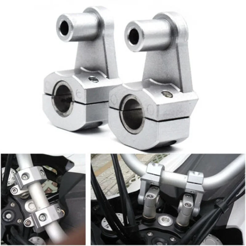 2 шт. алюминиевые зажимы для Руля Мотоцикла 22 мм 7/8 дюйма | Автомобили и мотоциклы