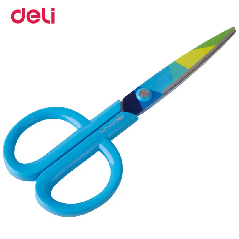 Deli Fashion 1 шт. в партии ножницы из нержавеющей стали с принтом красивые цвета размер