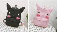 new rabbit cat wear canvas zipper rucksacks backpack teenagers girls school student travel shoulder bag