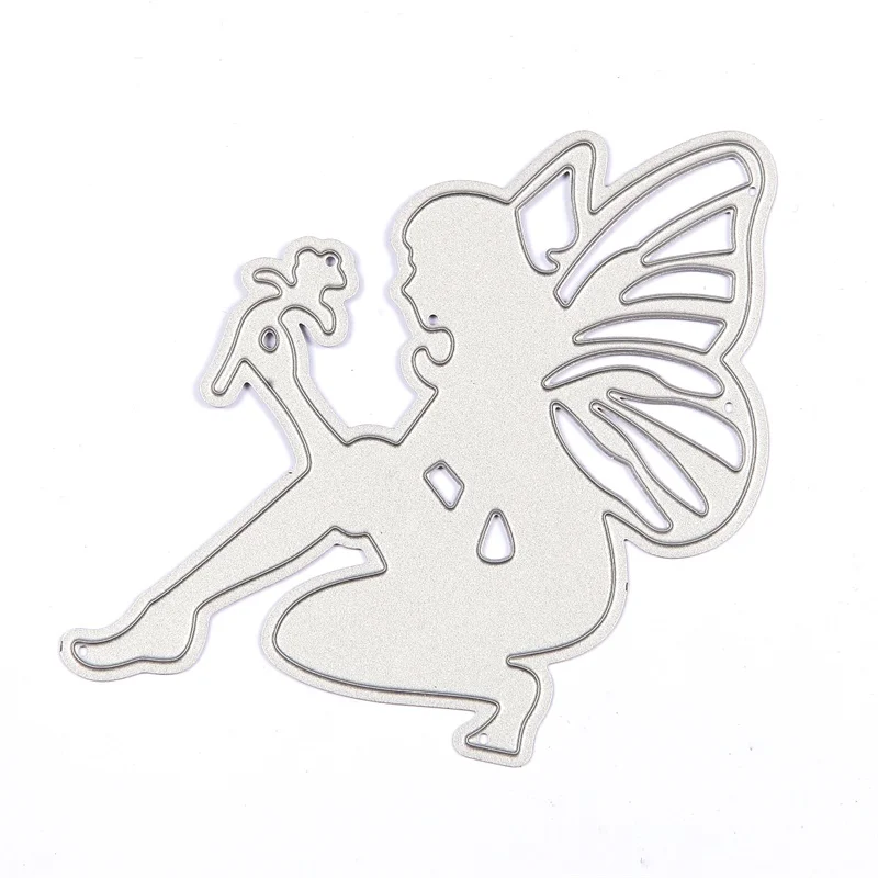 Феи бабочка эльф металлические режущие штампы трафарет для DIY скрапбукинга