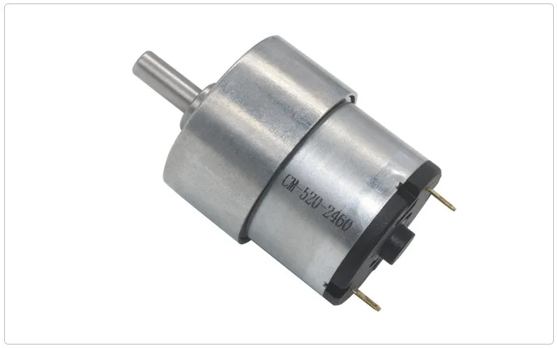 Эксцентриковый вал DC12V 24 В большой крутящий момент Скорость снижение Шестерни двигателя с металлической Шестерни коробка 37GB520 редуктор мотор 12в с редуктором
