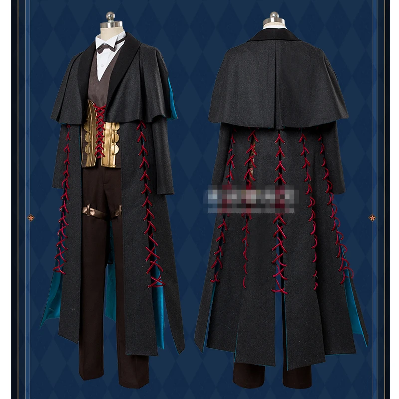 Лидер продаж карнавальный костюм Fate grand order линейка Шерлока Холмса брюки плащ