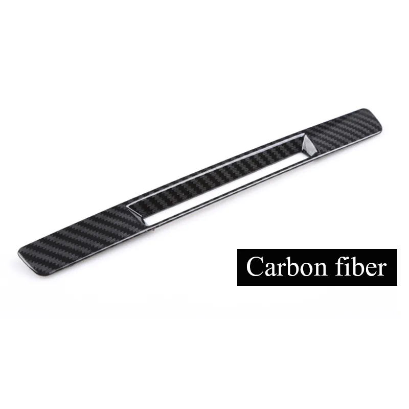 

Vtear For Mazda CX-3 CX3 accessories 2019 2020 Car Console Center Chair Heating Display Panel Cover Frame Carbon fiber Interior