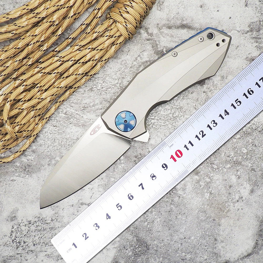 Складные ножи BMT ZT 0456 для кемпинга лезвие CTS 204P титановая ручка шарикоподшипник
