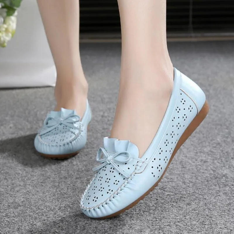 Сезон лето Нескользящая Мягкая подошва Летние туфли для беременных женская