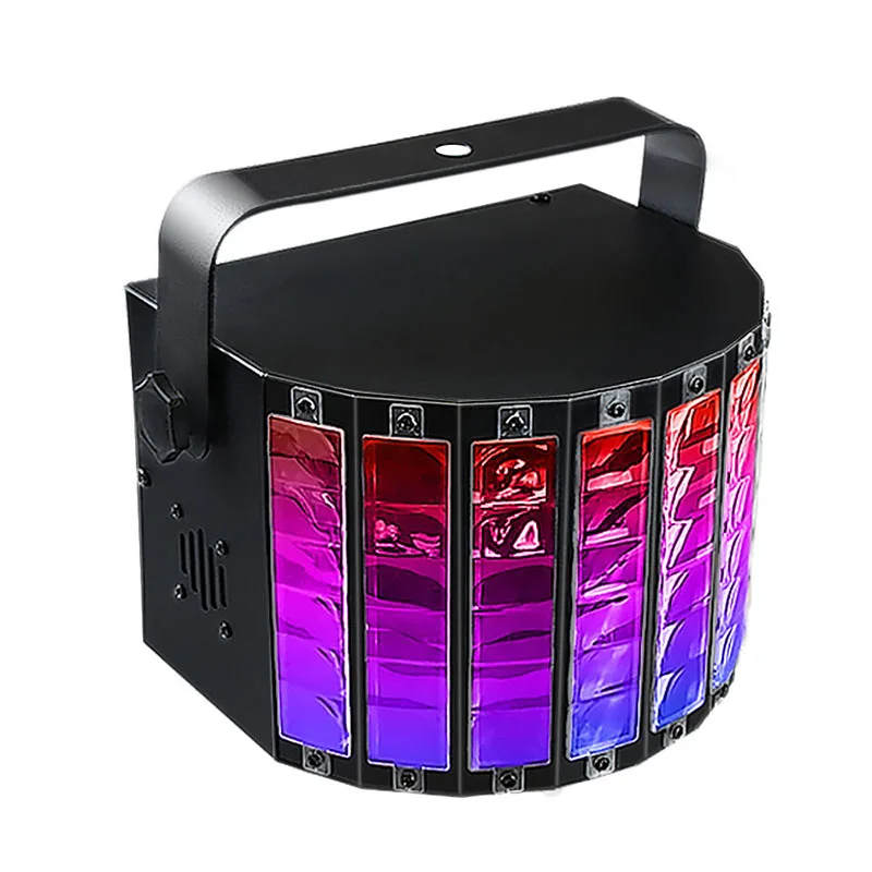 Free shipping Bluetooth speaker laser beeam sounds control stage effect equipment for DJ disco remote RGBW projector | Лампы и