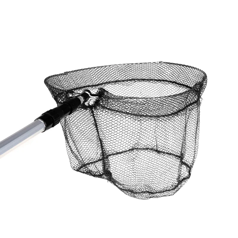 136 см Портативная Складная Алюминиевая рыболовная сеть для ловли нахлыстом сетка