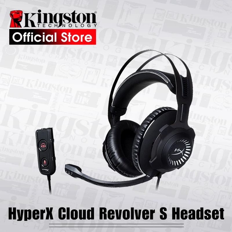Игровая гарнитура Kingston HyperX с объемным звуком Dolby 7 1 для ПК PS4 PRO Xbox One|gaming headset|hyperx cloud