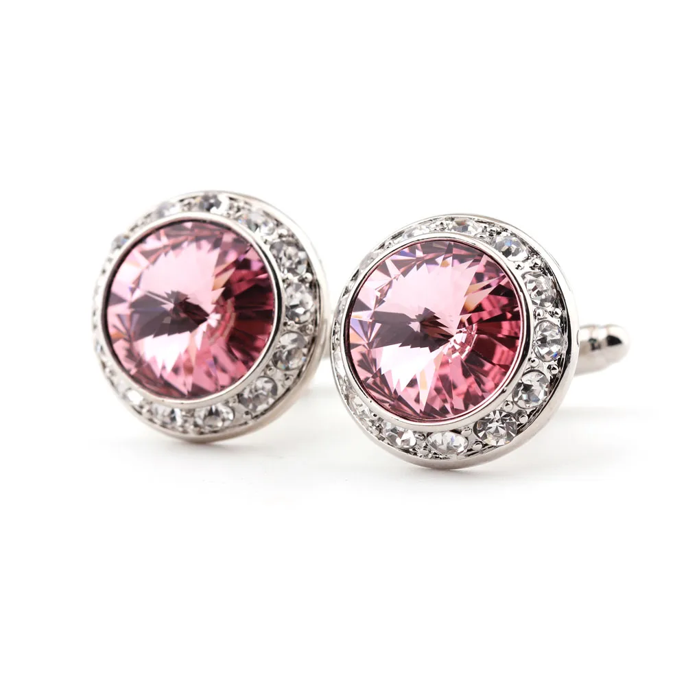 

Round men's shirt cuff links