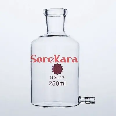

Стеклянная бутылка-аспиратор 250 мл, открытие дна дистиллированной воды