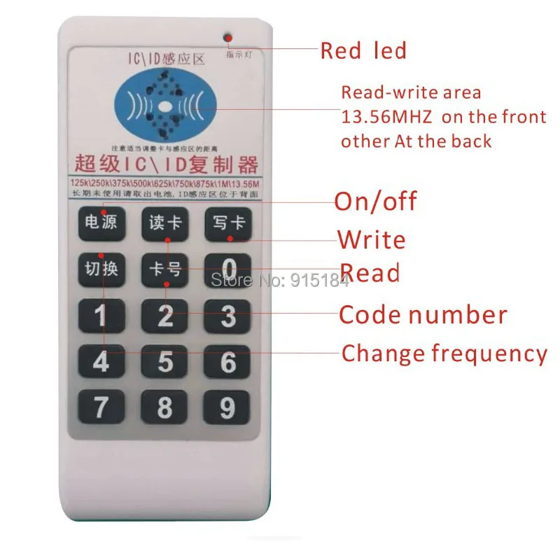 Считыватель и записывающее устройство RFID/IC NFC 125 кГц 13 56 МГц копировальный аппарат