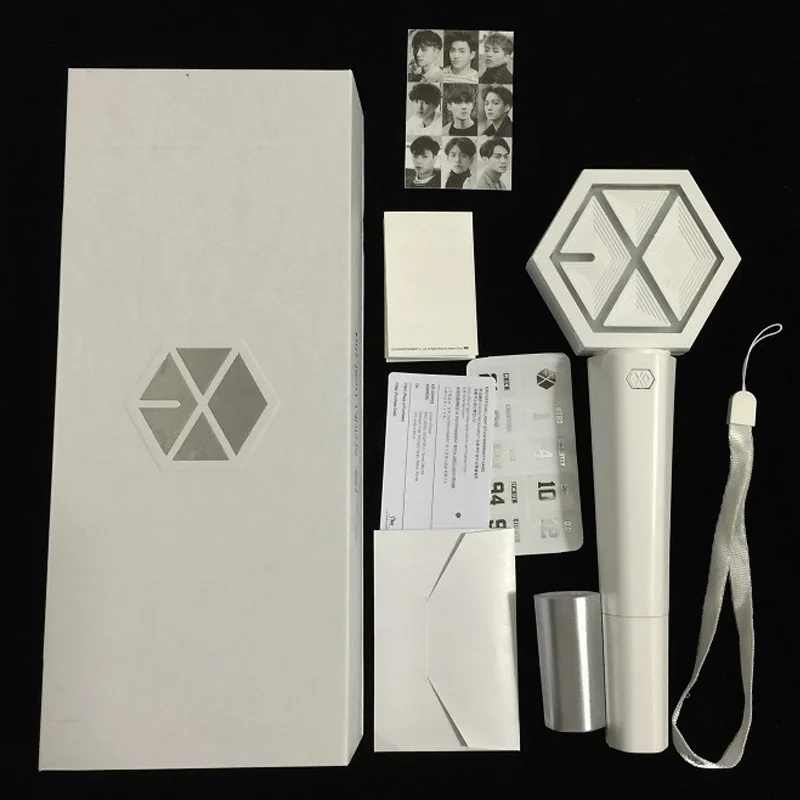Лампа палочка KPOP EXO светодиодная лампа для концерта светящаяся в стиле хип хоп