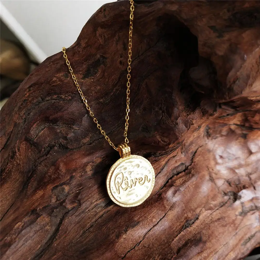 Женское Ожерелье с леопардовой головкой золотистого цвета из стерлингового