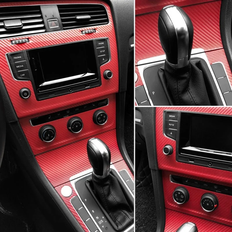 Водонепроницаемая Автомобильная 3d-пленка из углеродного волокна автомобильная