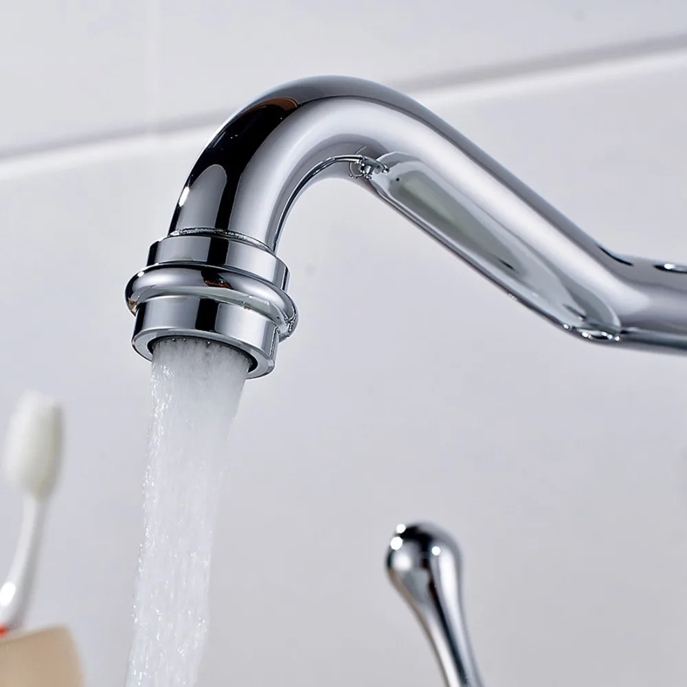 FLG смесители для умывальника на бортике латунный кран ванной комнаты раковины с