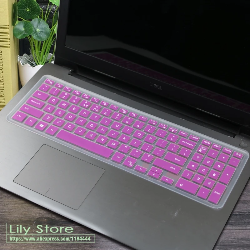 purple 15,6 17,3 дюймовый ноутбук Клавиатура Защитная крышка для Dell G7 7588 G7-7588/G3 3579 3779/G5 5587 G5-5587 игровой ноутбук серии - Цвет: purple