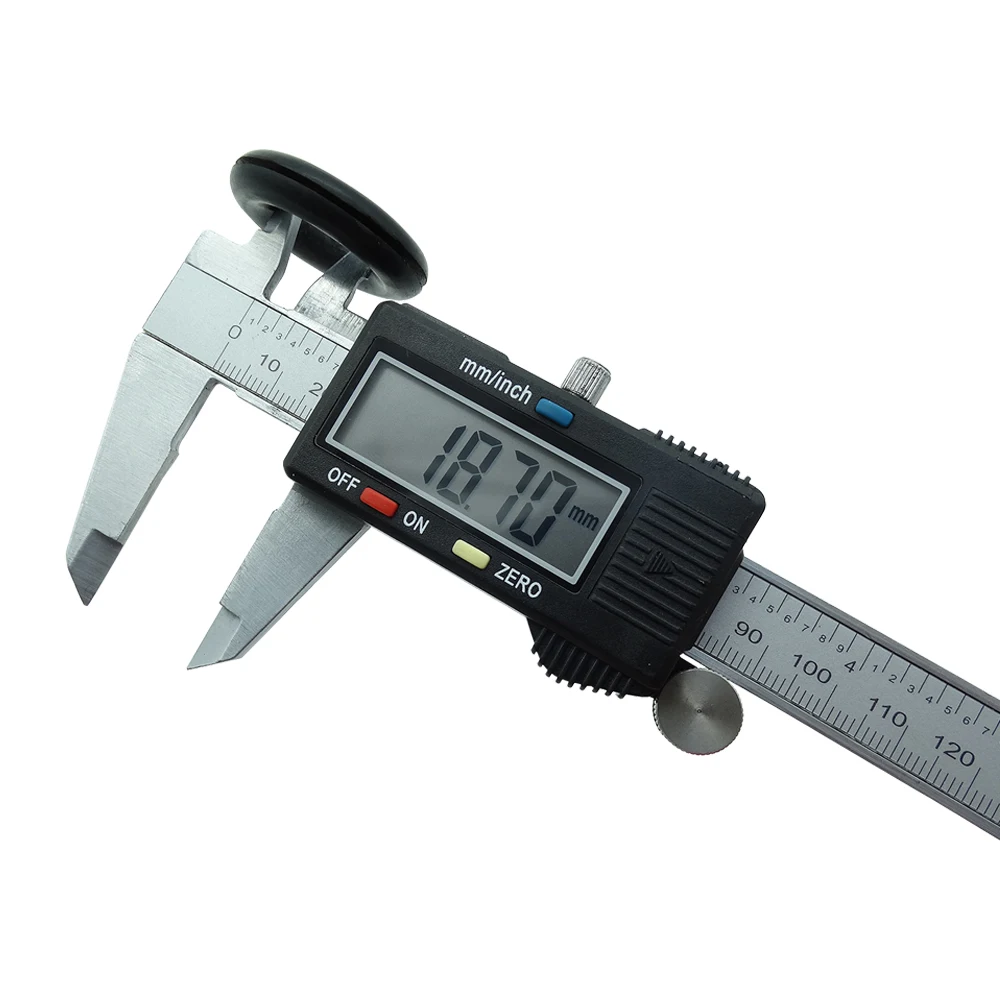 Цифровой штангенциркуль 150 мм из нержавеющей стали Электронный ЖК Paquimetro