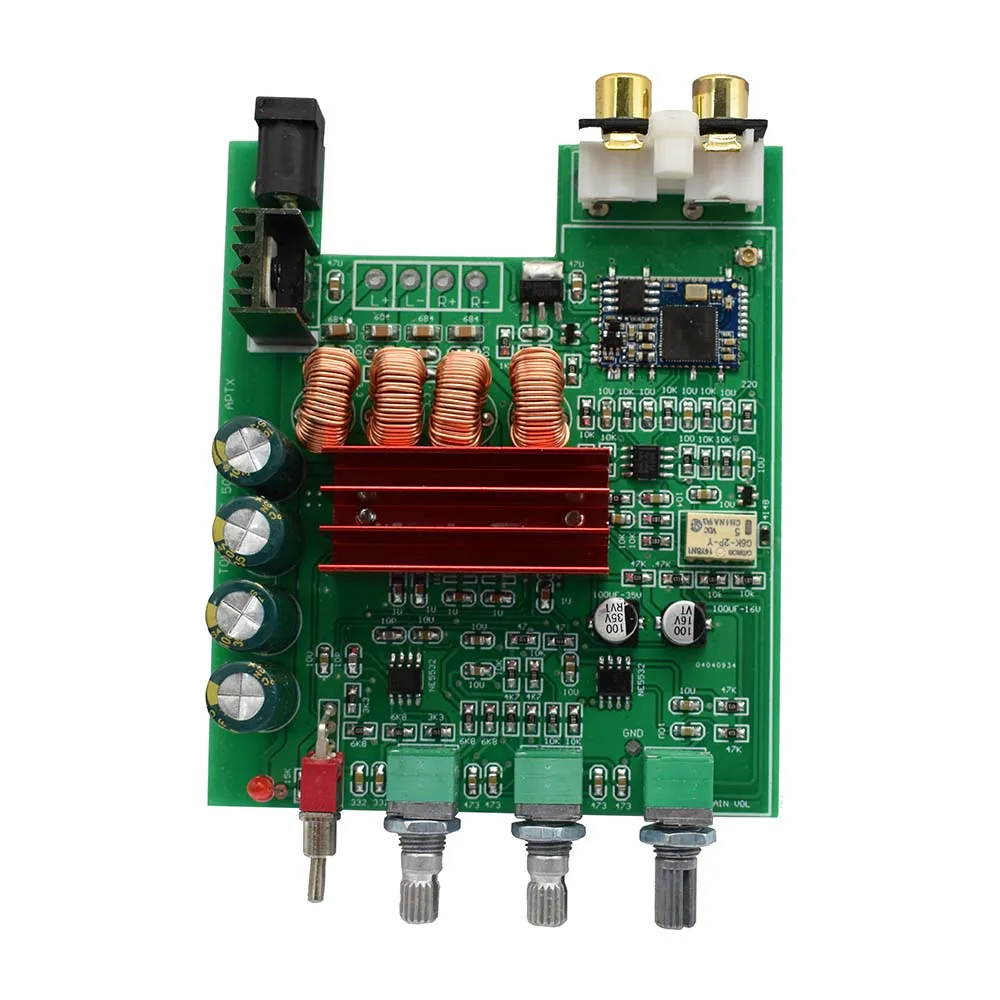 Lusya Bluetooth 5 0 TPA3116D2 2 стерео канальный цифровой аудио усилитель мощности доска 50 Вт *