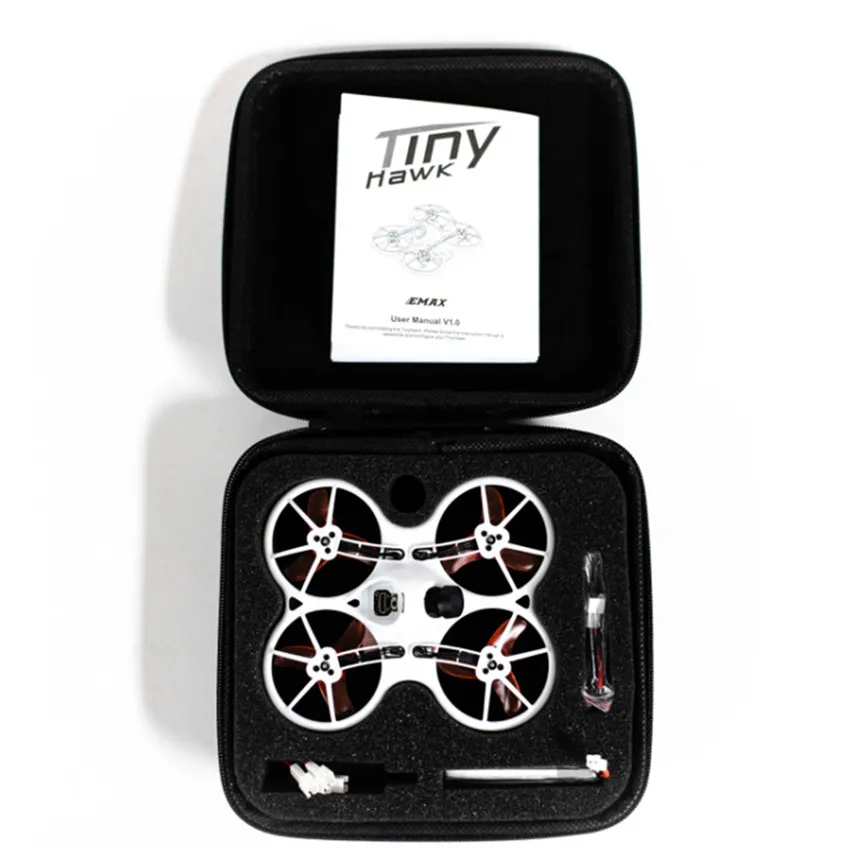 Emax Tinyhawk BNF RTF Крытый бесщеточный пульт дистанционного управления через машину с F4