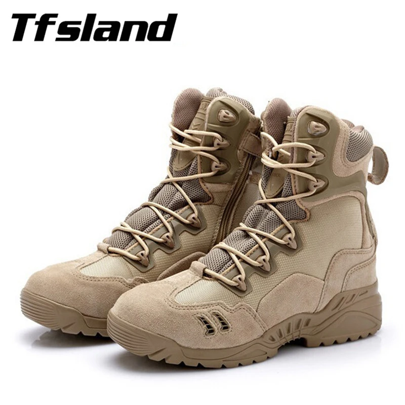 Tfsland новые зимние мужские тактические армейские спортивные уличные ботинки