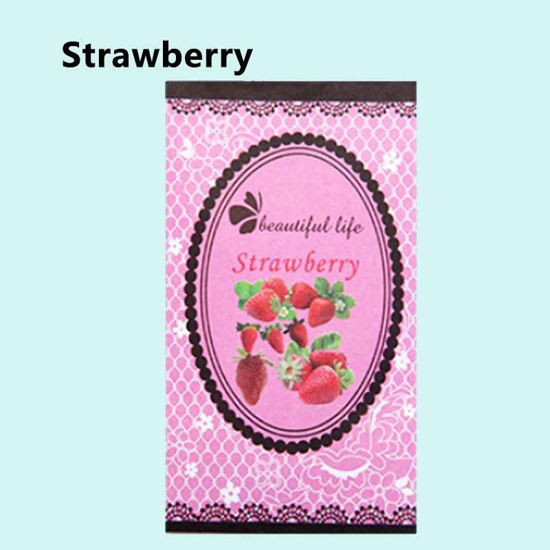 STRAWBERRY Горячая 1 шт. Красивая Жизнь ванильный воздух свежий натуральный запах ладан конфеты цвет гардероб саше Ароматерапия освежающий аромат сумка - Аромат: STRAWBERRY