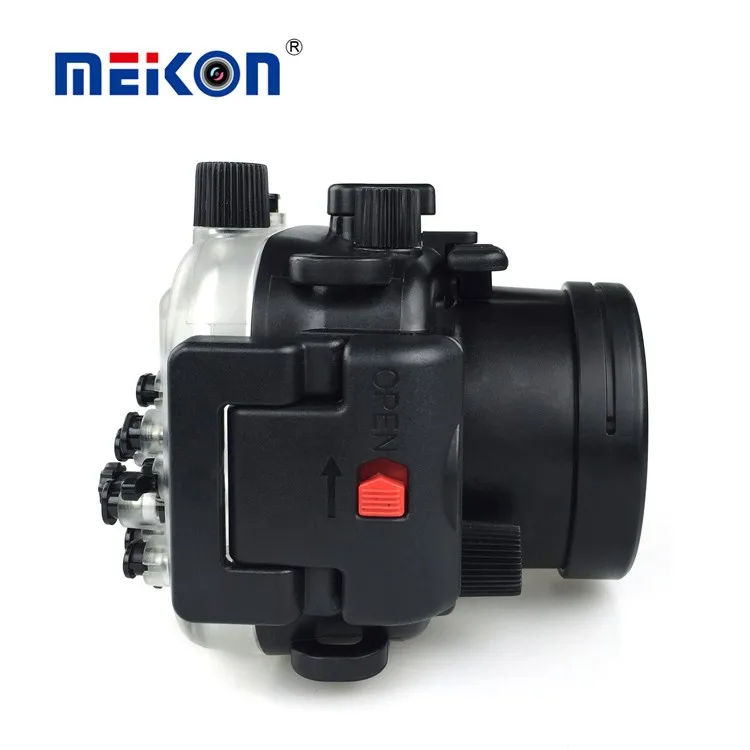 Чехол для подводной камеры Meikon водонепроницаемый корпус Canon G7X Mark II 40 м/130