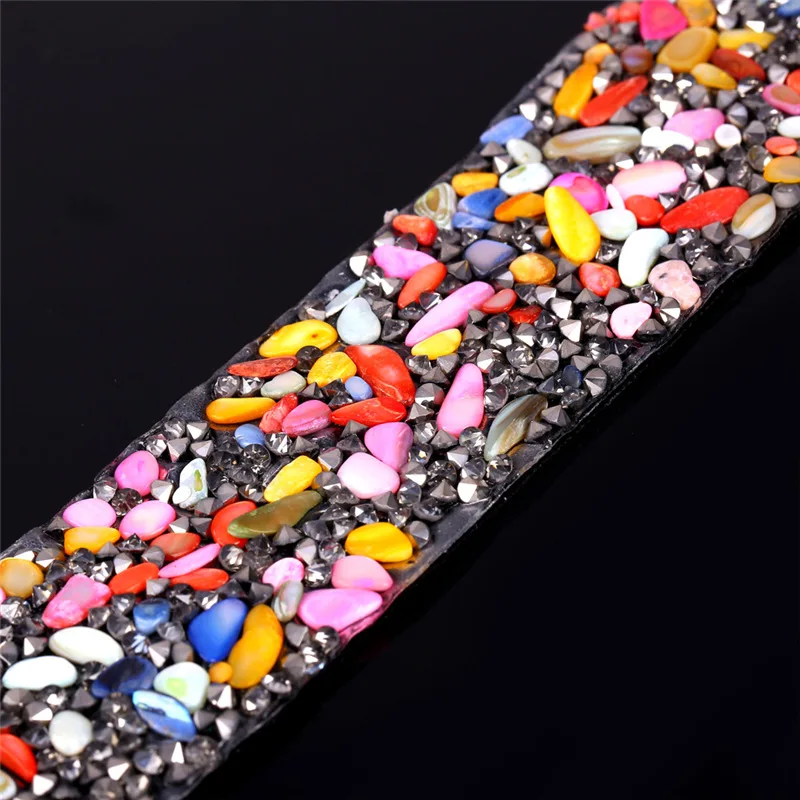 U7 Кожаный Браслет Обруча Для Женщин Летние Ювелирные Изделия Чешские Природные