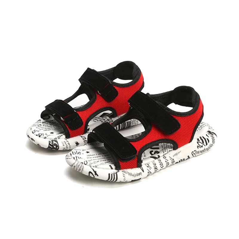 Летние сандалии для девочек Пляжная обувь малышей Детские Обувь мальчиков