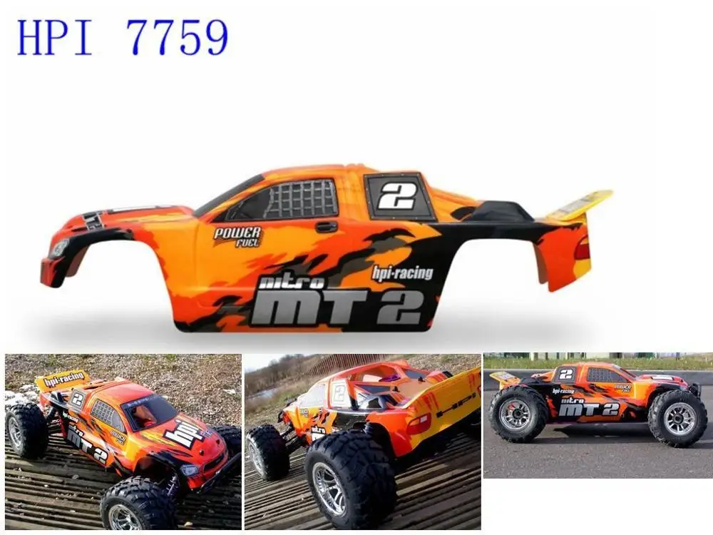 HPI7759 HPI Racing корпус ПК 1/10 1/8 1/5 весы 5B трагги-багги корпус 4WD мощный поток RC автомобиль для HB teamc безколлекторная электрическая модель с дистанционным управлением kyosho - Цвет: HPI7759