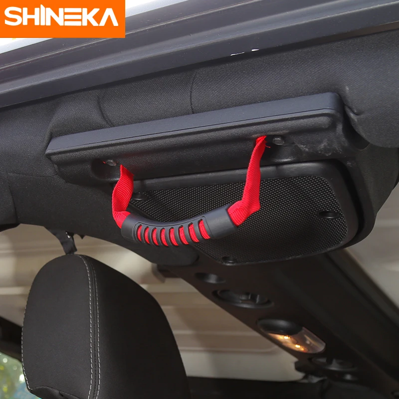 SHINEKA подлокотники захват ручки для Jeep Wrangler YJ TJ JK JL рукоятка стержень Тяговый рулон