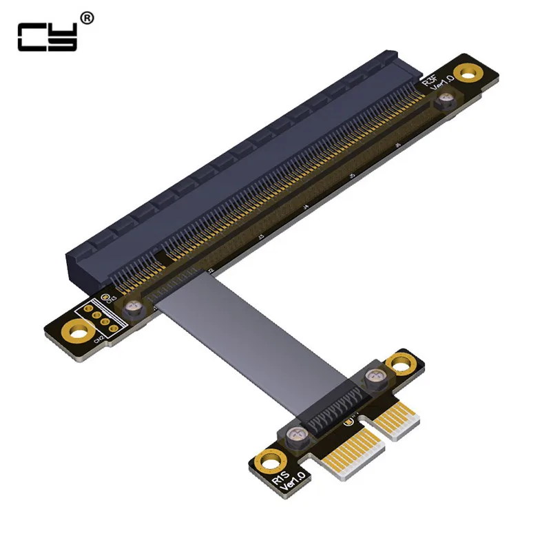 Переходный кабель PCI E Gen3.0 1x до 16x 30 см 40 50 60 расширитель Express X16 Прямоугольный