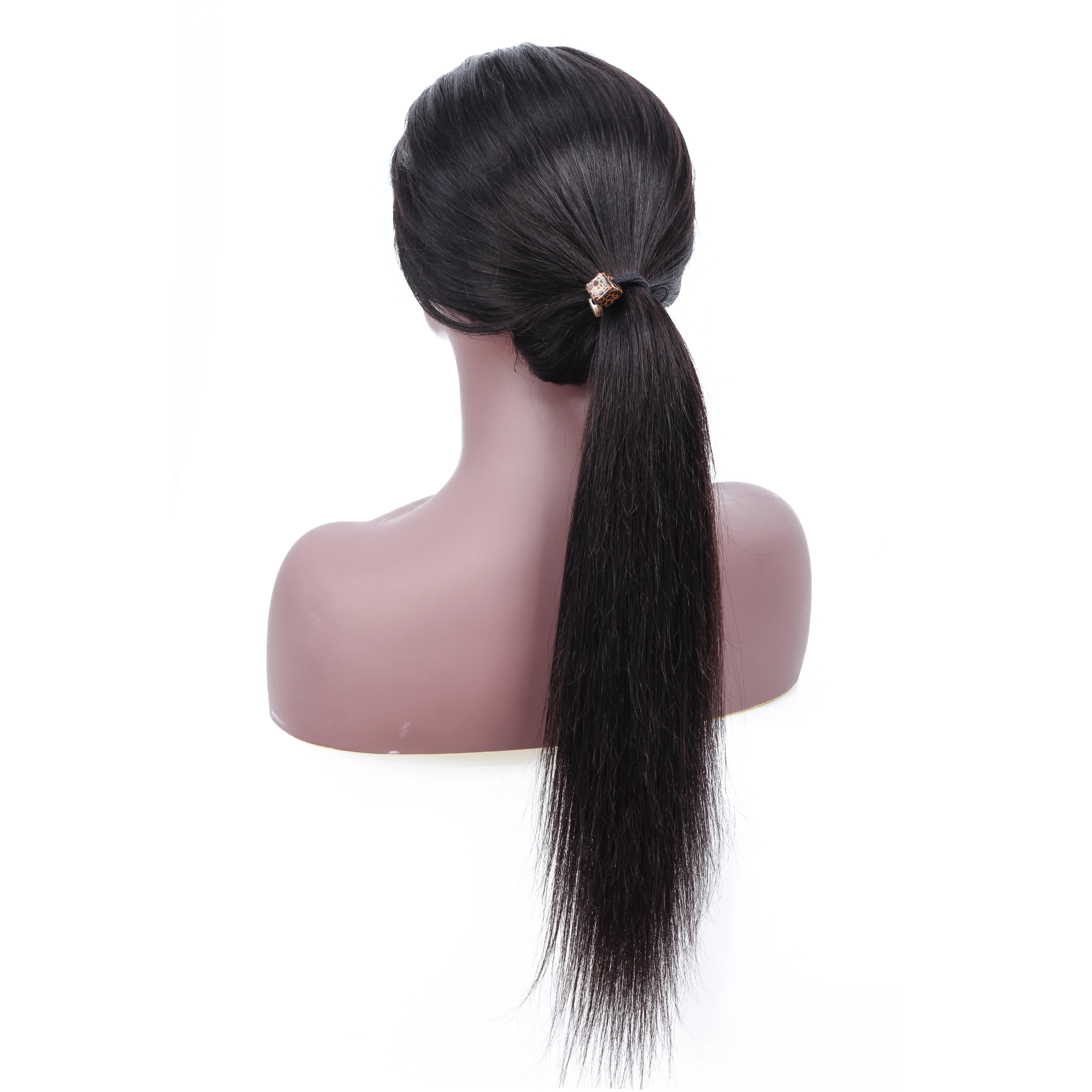 Halo Lady beauty 4*4 парик из бразильских человеческих волос прямые волосы с волосами