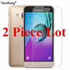 2 шт закаленное стекло для samsung Galaxy J3 2016 Защитная пленка для samsung Galaxy J3 2016 пленка для samsung J3 2016 стекло J320 