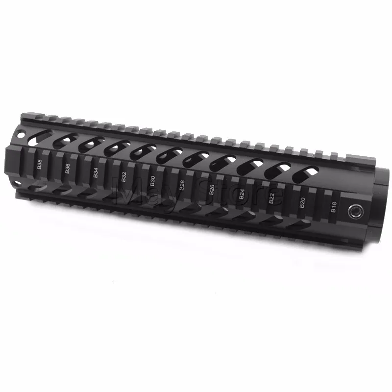 Новое поступление Тактический 10 дюймов поплавок Handguard пистолет Длина Quad рейку M16 M4 AR-15 ручной Gurad